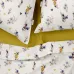Полуторная постель с простыней на резинке Cosas Summer Garden 160х220 см Разноцветный