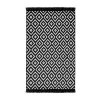 Ковер хлопковый Cosas RHOMBUS CS2 160х250 см Черный Ковер хлопковый Cosas RHOMBUS CS2 160х250 см Черный