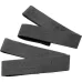 Лямки для тяги шкіряні Power System PS-3320 Leather Straps 68 см Black