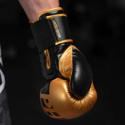 Боксерские перчатки Phantom APEX Elastic 16 унций Gold