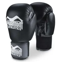 Боксерські рукавиці Phantom Ultra 16 унцій Black Боксерські рукавиці Phantom Ultra 16 унцій Black