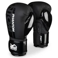 Боксерські рукавиці Phantom APEX Speed 16 унцій Black Боксерські рукавиці Phantom APEX Speed 16 унцій Black