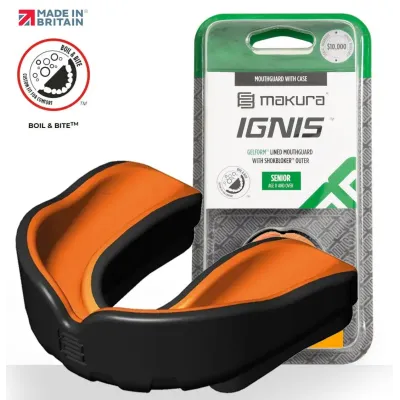 Капа MAKURA Ingis взрослая 11+ Black/Orange (art.6017514013)