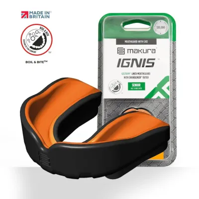 Капа MAKURA Ingis взрослая 11+ Black/Orange (art.6017514013)