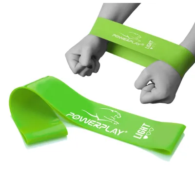 Резинка для фітнесу PowerPlay 4114 Mini Power Band 0.8 мм Light 5-8 кг Зелена Резинка для фітнесу PowerPlay 4114 Mini Power Band 0.8 мм Light 5-8 кг Зелена