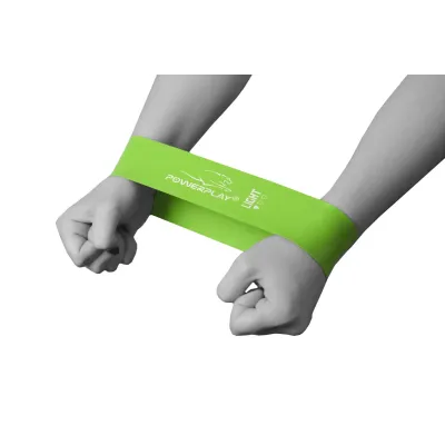 Резинка для фітнесу PowerPlay 4114 Mini Power Band 0.8 мм Light 5-8 кг Зелена Резинка для фітнесу PowerPlay 4114 Mini Power Band 0.8 мм Light 5-8 кг Зелена