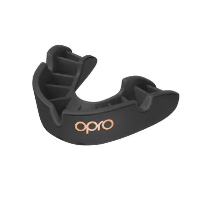 Капа боксерська OPRO Bronze Black (art.002184001) Капа боксерська OPRO Bronze Black (art.002184001)