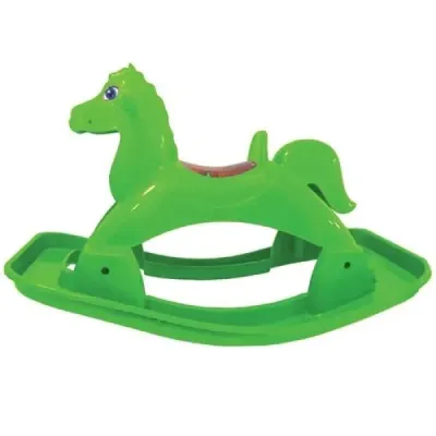 Лошадка-качалка Doloni Toys 05550/6 Зелёная Лошадка-качалка Doloni Toys 05550/6 Зелёная