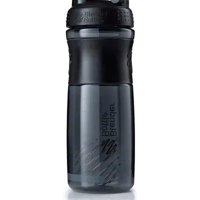 Шейкер спортивний пляшка BlenderBottle SportMixer 28oz/820ml Black (Original)