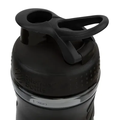 Шейкер спортивний пляшка BlenderBottle SportMixer 28oz/820ml Black (Original)