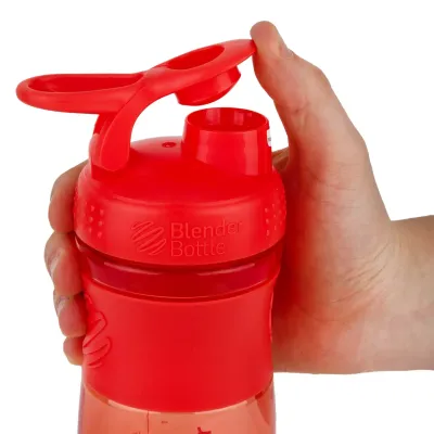 Шейкер спортивний пляшка BlenderBottle SportMixer 20oz/590ml Coral Original Шейкер спортивний пляшка BlenderBottle SportMixer 20oz/590ml Coral Original