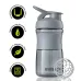 Шейкер спортивний пляшка BlenderBottle SportMixer 20oz/590ml Grey Original Шейкер спортивний пляшка BlenderBottle SportMixer 20oz/590ml Grey Original