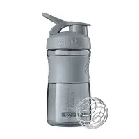 Шейкер спортивний пляшка BlenderBottle SportMixer 20oz/590ml Grey Original