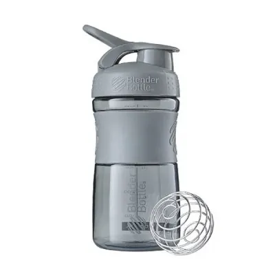 Шейкер спортивний пляшка BlenderBottle SportMixer 20oz/590ml Grey Original