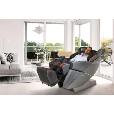 Массажное кресло Casada AlphaSonic III 142x82x124 см Grey Black (101985)