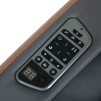 Масажне крісло Casada ECOSONIC 3D 135х70х80 см Карамельно-коричневий (102143)