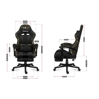 Компьютерное кресло Huzaro Force 4.7 Camo ткань Компьютерное кресло Huzaro Force 4.7 Camo ткань