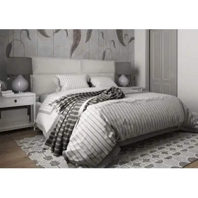 Ліжко двоспальне BNB Secret Premium 140 х 200 см Allure Сірий