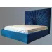 Ліжко двоспальне BNB Sunrise Comfort 180 x 200 см Simple Синій
