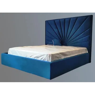 Кровать двуспальная BNB Sunrise Premium 160 х 200 см Simple Синий
