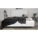 Ліжко BNB Arizona Comfort 90 х 200 см Стразы Екошкіра Білий Ліжко BNB Arizona Comfort 90 х 200 см Стразы Екошкіра Білий