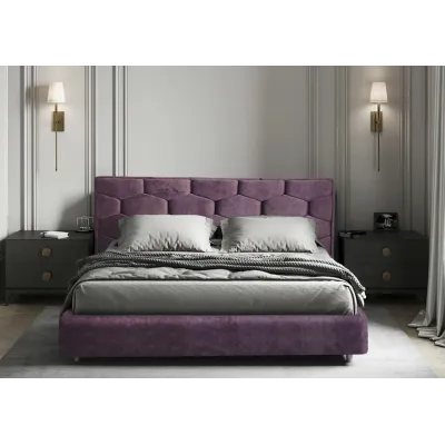 Ліжко BNB Octavius Premium 120 х 200 см Simple Фіолетовий