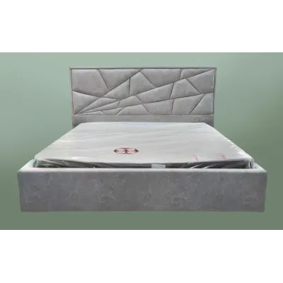 Ліжко двоспальне BNB Trinidad Comfort 140 х 200 см Allure Сірий