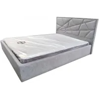 Кровать двуспальная BNB Trinidad Premium 180 х 200 см Allure Серый Кровать двуспальная BNB Trinidad Premium 180 х 200 см Allure Серый