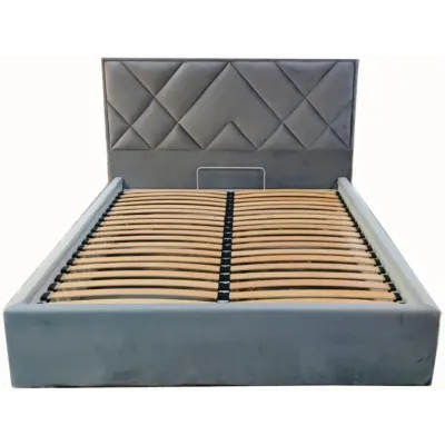 Ліжко двоспальне BNB Dracar Comfort 160 x 200 см Simple Синій