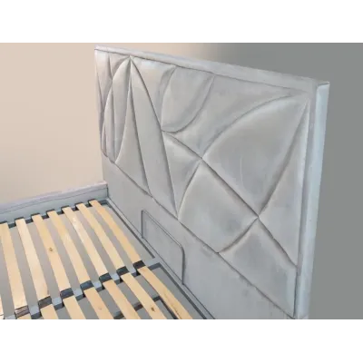 Кровать двуспальная BNB Aurora Comfort 180 x 200 см Simple Серый