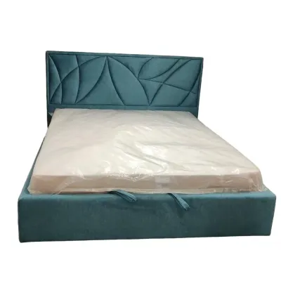 Кровать двуспальная BNB Aurora Premium 180 х 200 см Simple Синий