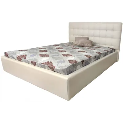 Ліжко BNB Britania Premium 90 х 200 см Екошкіра Бежевий