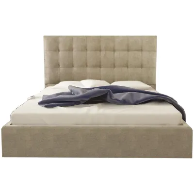 Ліжко BNB Britania Premium 120 х 200 см Simple Сірий
