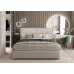 Кровать двуспальная BNB Santa Maria Premium 180 х 200 см Экокожа Бежевый
