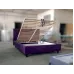 Ліжко BNB Pallada Premium 90 х 200 см На ніжках Бузковий Ліжко BNB Pallada Premium 90 х 200 см На ніжках Бузковий