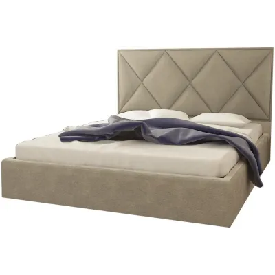 Кровать двуспальная BNB Pallada Premium 140 х 200 см Simple Мокко