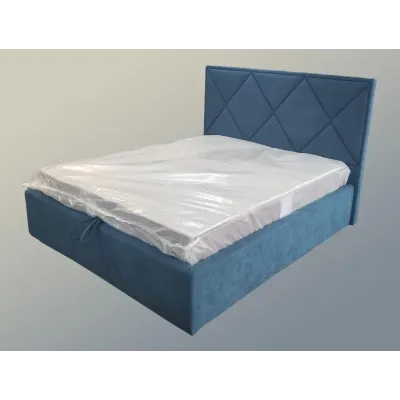 Ліжко двоспальне BNB Pallada Premium 140 х 200 см Allure Синій