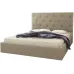 Ліжко двоспальне BNB Leandra Premium 180 х 200 см Simple Мокко