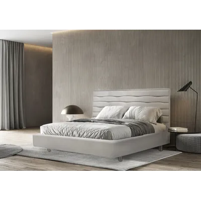 Кровать двуспальная BNB White Star Premium 180 х 200 см Simple Серый