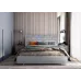 Кровать двуспальная BNB Littorio Comfort 160 x 200 см Simple Серый Кровать двуспальная BNB Littorio Comfort 160 x 200 см Simple Серый