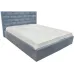 Ліжко двоспальне BNB Littorio Premium 160 х 200 см Simple Сірий