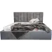Ліжко двоспальне BNB Royal Comfort 160 x 200 см Simple Сірий