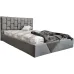Ліжко двоспальне BNB Royal Comfort 180 x 200 см Simple Сірий
