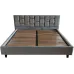 Ліжко двоспальне BNB Royal Premium 160 х 200 см Allure Сірий
