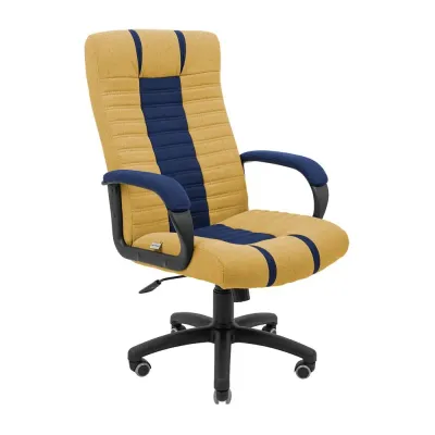 Офисное кресло руководителя Richman Atlant Rich M1 Tilt Желто-синий Офисное кресло руководителя Richman Atlant Rich M1 Tilt Желто-синий