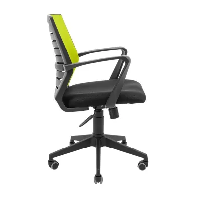 Офисное кресло руководителя Richman Flash M1 Tilt Черно-салатовый