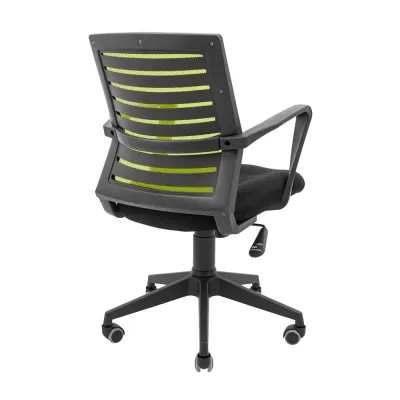 Офисное кресло руководителя Richman Flash M1 Tilt Черно-салатовый