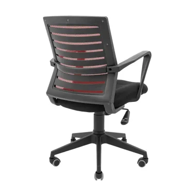 Офісне крісло керівника Richman Flash M1 Tilt Чорно-червоний