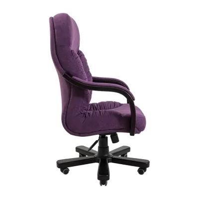 Офисное кресло руководителя Richman Buford Wood Lux Misty Violet M1 Tilt Фиолетовый
