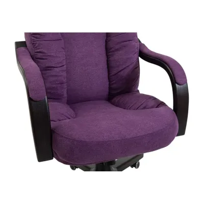 Офісне крісло керівника Richman Buford Wood Lux Misty Violet M2 Anyfix Фіолетовий